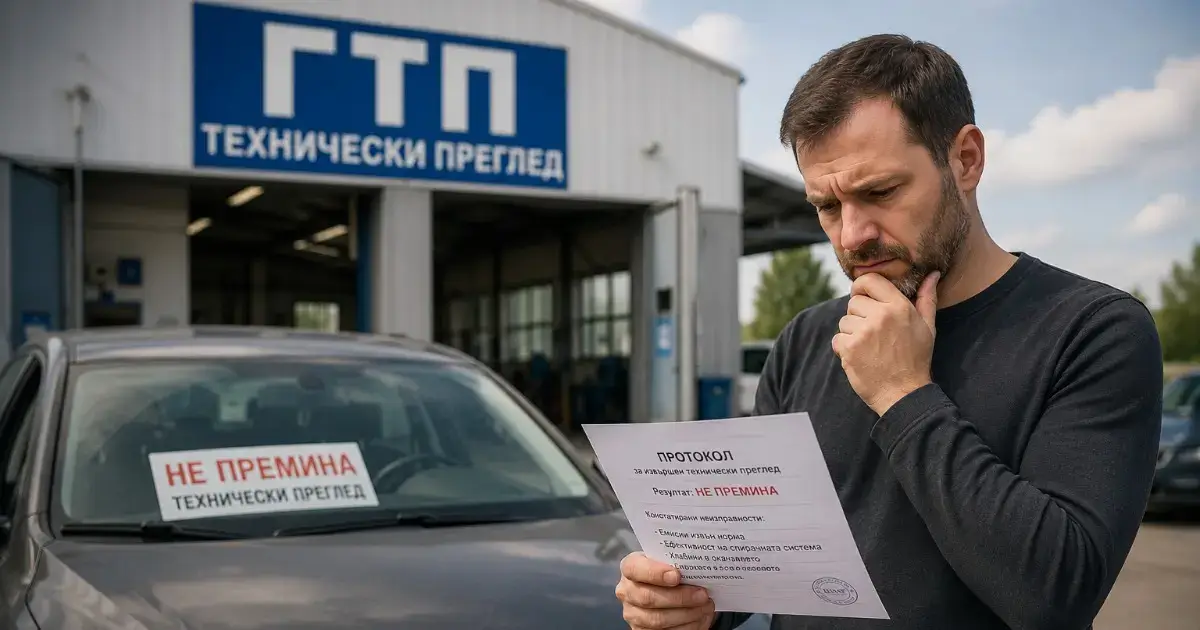 колата не мине гтп