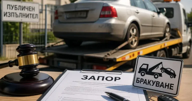 Бракуване на запориран автомобил